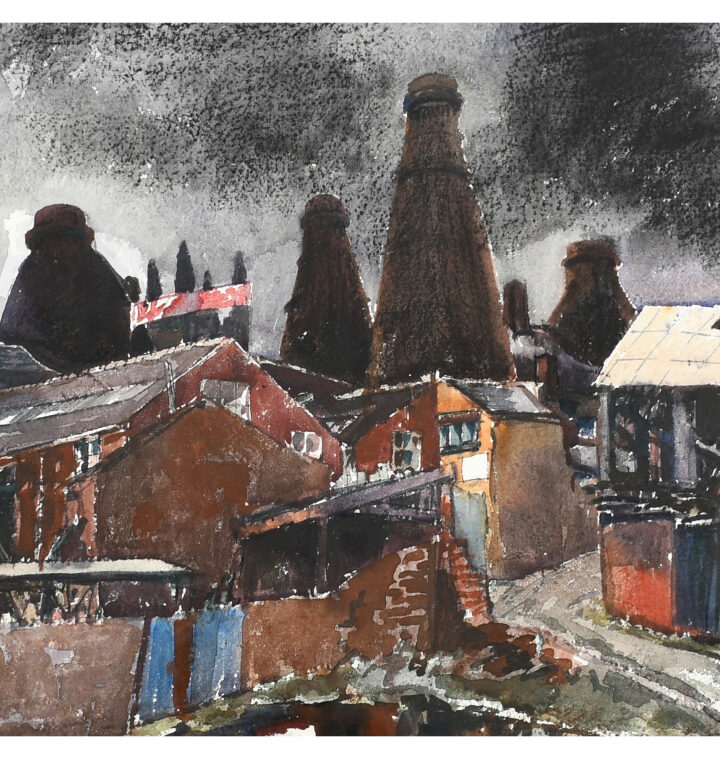 Haggar, Reginald George (1905–1988) Bluebell Works, Sampson Smith Pottery, Longton