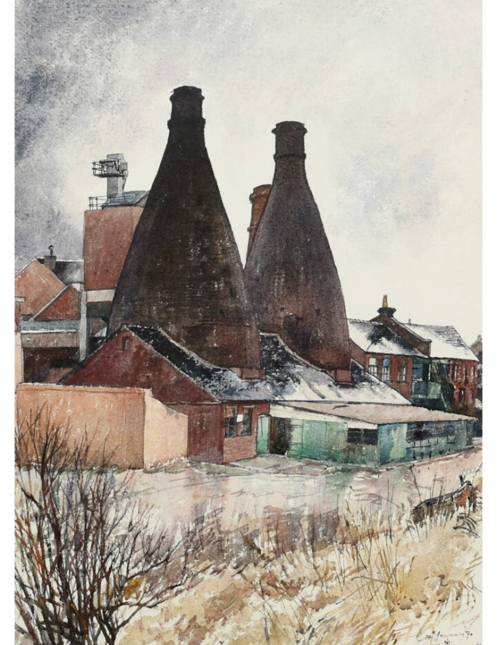 Haggar, Reginald George (1905–1988) Falcon Pottery, Stoke 1970