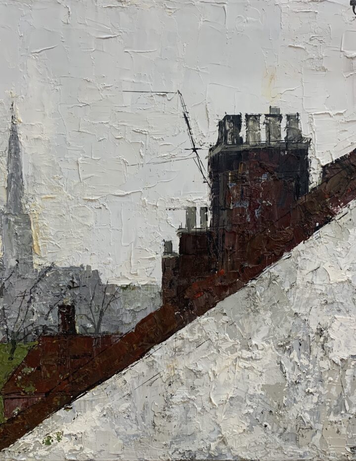 Hagger, Brian (1935 – 2006) Norwich Cathedral a View from Rosary Road