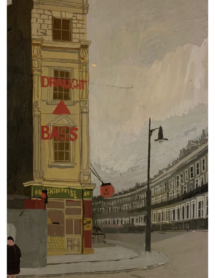 Hagger, Brian (1935 – 2006) The Enterprise (Draught Bass) Study