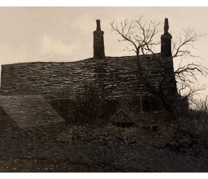 Simcock, Jack (1929-2012) Cottage and Tree