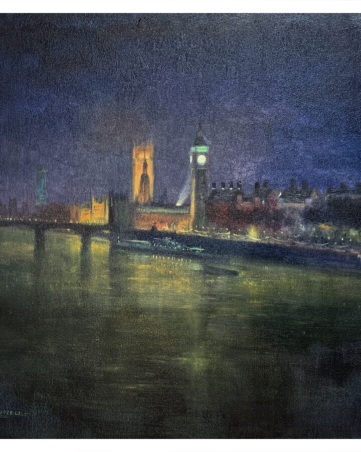 Russell, Jack MBE (1963 – ) The River at 10pm