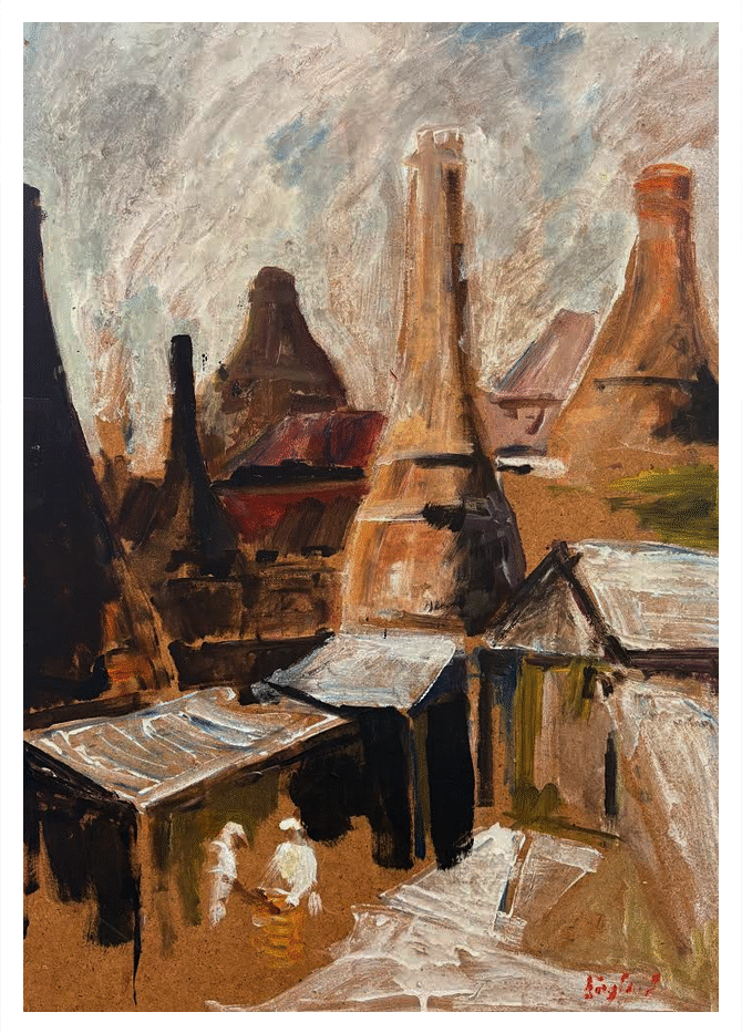 England, Frederick J NDD ATC (London) MFPS (1939 – ) Bottom Knockers Yard